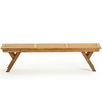 Деревянная скамья складная Jerome Wood Bench варинант исполнения - 2 | Loft Concept в Барнауле