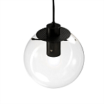 Подвесной светильник Selene Glass Ball Ceiling Lights Black  40 cm варинант исполнения - 3 | Loft Concept в Барнауле