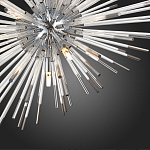 Дизайнерский светильник с лучами Morning Sun Chandelier Silver варинант исполнения - 1 | Loft Concept в Барнауле