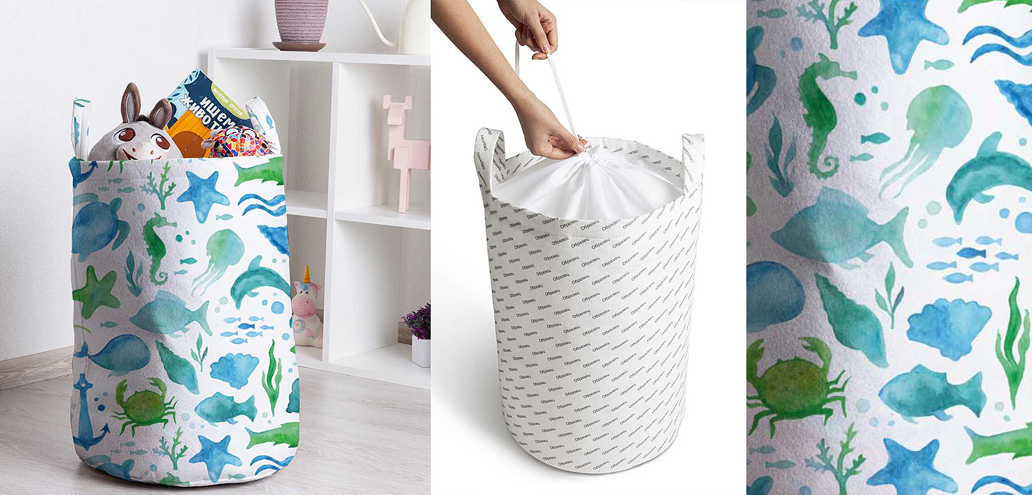 Корзина Marine life Basket Корзина Marine life Basket - Loft-Concept в Барнауле