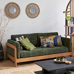 Диван двухместный Verde зеленый варинант исполнения - 7 | Loft Concept в Барнауле