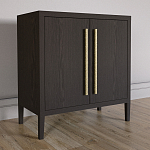 Современный Буфет Primo с 2 дверцами Темный орех варинант исполнения - 2 | Loft Concept в Барнауле