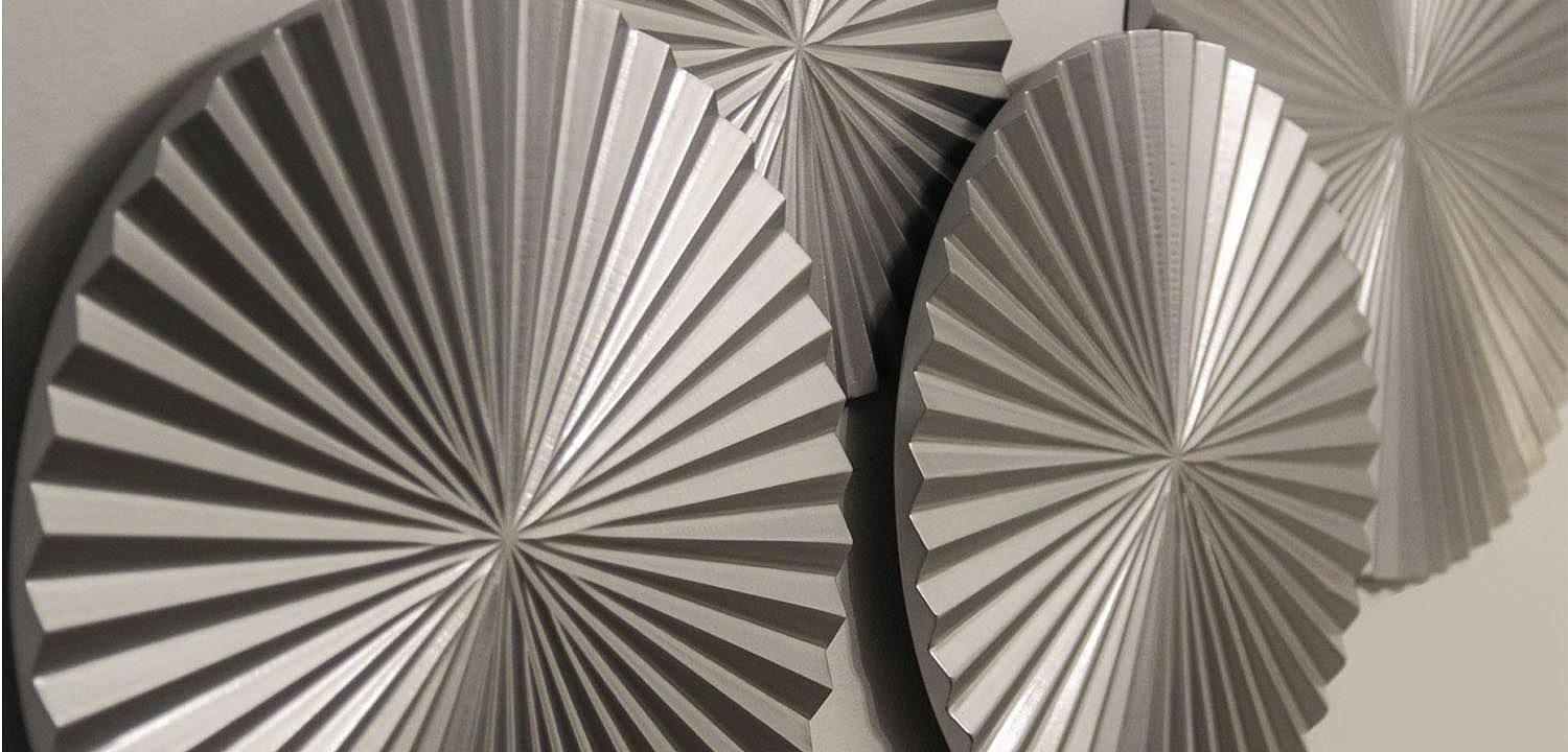 Арт-объект Apollo Silver Wall Plaque Disc 4 Арт-объект Apollo Silver Wall Plaque Disc 4 - Loft-Concept в Барнауле