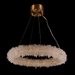 Люстра круглая с натуральным горным хрусталем Crystal Shimmer варинант исполнения - 1 | Loft Concept в Барнауле