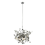 Подвесной светильник с металлическими круглыми элементами Terzani Argent варинант исполнения - 3 | Loft Concept в Барнауле