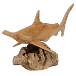 Статуэтка из дерева рыба-молот Animals of the World варинант исполнения - 4 | Loft Concept в Барнауле