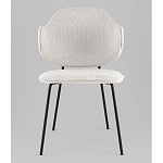 Стул Bellamy букле светло-серый варинант исполнения - 4 | Loft Concept в Барнауле