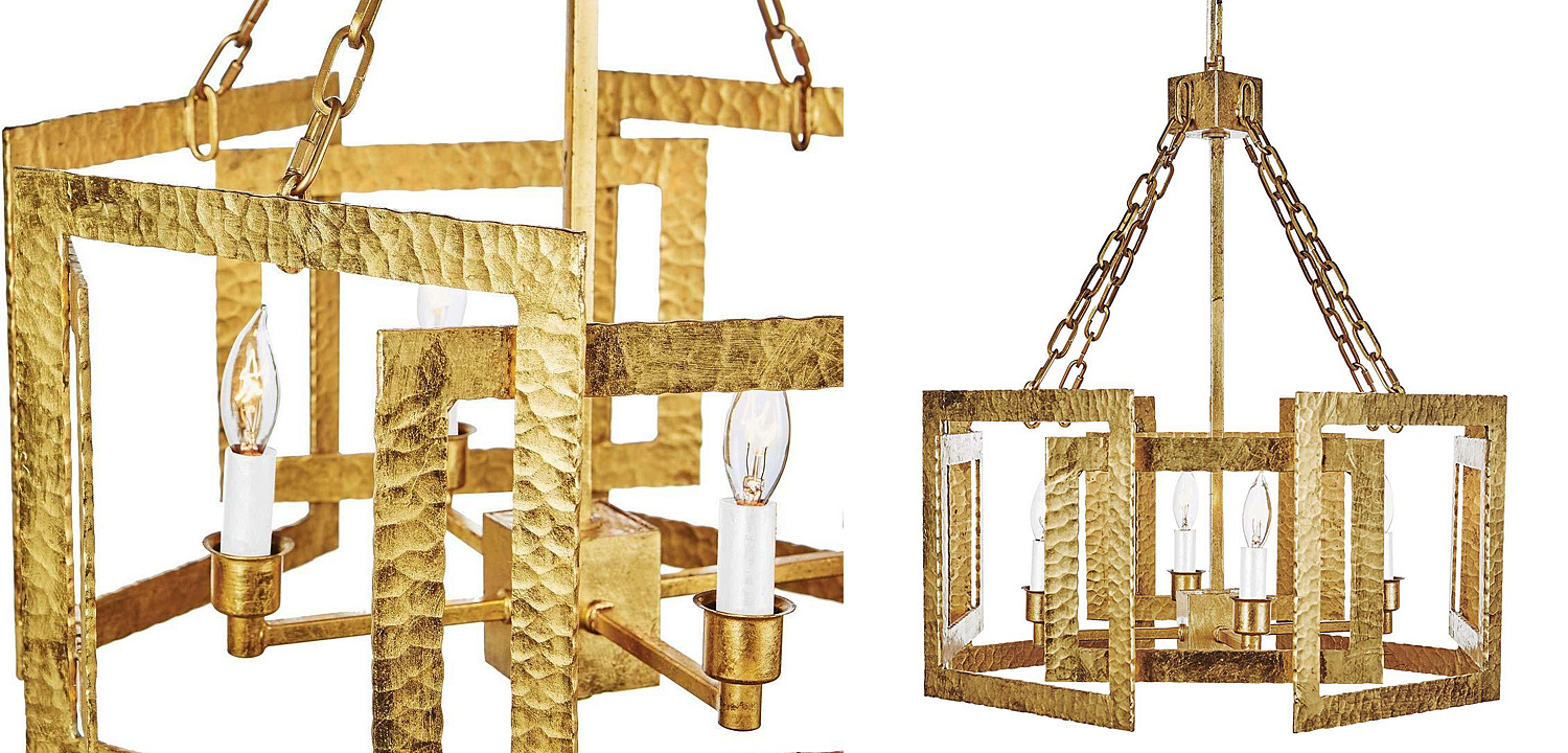 Люстра Textured Cage Pendant Lamp Gold Chandelier Люстра Textured Cage Pendant Lamp Gold Chandelier - Loft-Concept в Барнауле