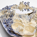 Зеркало «НЕ_Гжель» варинант исполнения - 2 | Loft Concept в Барнауле