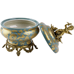 Фарфоровая шкатулка Birds with an angel варинант исполнения - 4 | Loft Concept в Барнауле