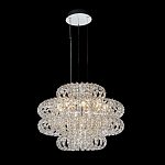 Люстра круглая с россыпью хрусталя Perfection of Diamonds варинант исполнения - 1 | Loft Concept в Барнауле