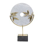 Декоративный арт-объект из мрамора Marble Ring варинант исполнения - 1 | Loft Concept в Барнауле