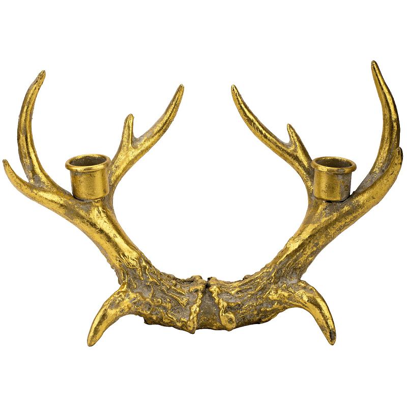 Подсвечник Iluminated deer antlers Золотой Подсвечник Iluminated deer antlers Золотой в Барнауле | Loft Concept