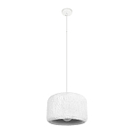 Подвесной светильник с цилиндрическим фактурным абажуром Sergey Makhno варинант исполнения - 9 | Loft Concept в Барнауле