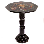 Кофейный стол из натуральных камней Змеевик и Яшма Natural Stone Tables варинант исполнения - 7 | Loft Concept в Барнауле