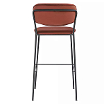 Стул барный с широкой полукруглой спинкой Chair Smooth Shapes варинант исполнения - 3 | Loft Concept в Барнауле