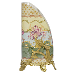 Фарфоровая ваза с бронзовыми элементами Eden Garden варинант исполнения - 1 | Loft Concept в Барнауле