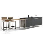 Летняя кухня из камня HELIOS Dada Engenereed Kitchen варинант исполнения - 14 | Loft Concept в Барнауле