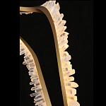 Подвесной светильник с декоративными элементами в виде кристаллов Smooth Shine варинант исполнения - 4 | Loft Concept в Барнауле