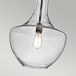 Подвесной светильник прозрачный стеклянный органической формы Kichler варинант исполнения - 5 | Loft Concept в Барнауле