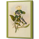Постер на холсте с изображением птиц Blooming Birds Poster варинант исполнения - 10 | Loft Concept в Барнауле