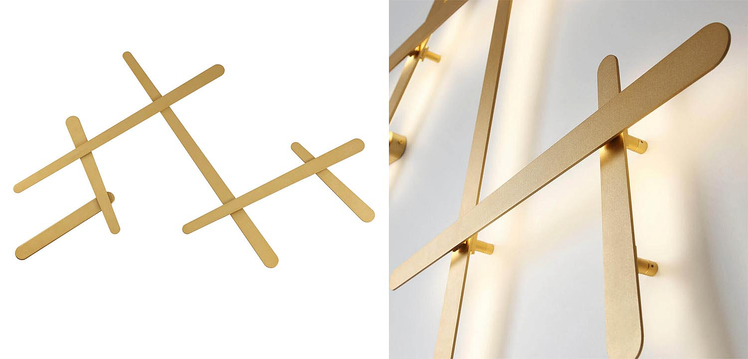 Бра Rolf Gold Labarint Lines - Loft-Concept в Барнауле