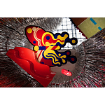 Дизайнерский ковер в виде бабочки Poltronova Tappeto Farfalla Rug варинант исполнения - 11 | Loft Concept в Барнауле