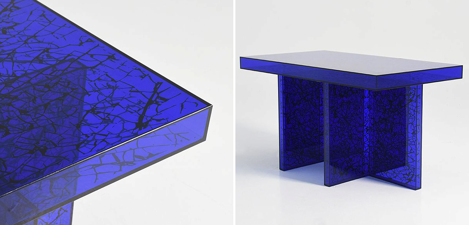 Кофейный стол Acrylic Blue Gerald Coffee Table Кофейный стол Acrylic Blue Gerald Coffee Table - Loft-Concept в Барнауле