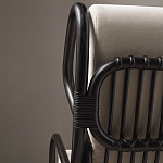 Дизайнерское кресло из ротанга Gio Ponti CONTINUUM D.163.7 BY BONACINA 1889 Armchair варинант исполнения - 3 | Loft Concept в Барнауле