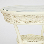 Комплект террасный из ротанга Eloise белый варинант исполнения - 7 | Loft Concept в Барнауле