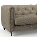 Мебельная ткань Шенилл коричневый цвет 138 см T4-28 варинант исполнения - 6 | Loft Concept в Барнауле