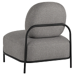 Кресло в серой рогожке  COLOR BLOCK варинант исполнения - 5 | Loft Concept в Барнауле