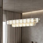 Люстра горизонтальная двухъярусная Chandelier Constant варинант исполнения - 2 | Loft Concept в Барнауле