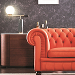 Дизайнерский комод овальной формы с белой столешницей и 4-мя ящиками Gioli варинант исполнения - 3 | Loft Concept в Барнауле