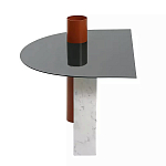 Дизайнерский журнальный стол с рельефным основанием Dutynor варинант исполнения - 1 | Loft Concept в Барнауле