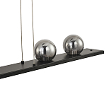 Светодиодная линейная люстра IONA Сhandelier black 103 варинант исполнения - 3 | Loft Concept в Барнауле