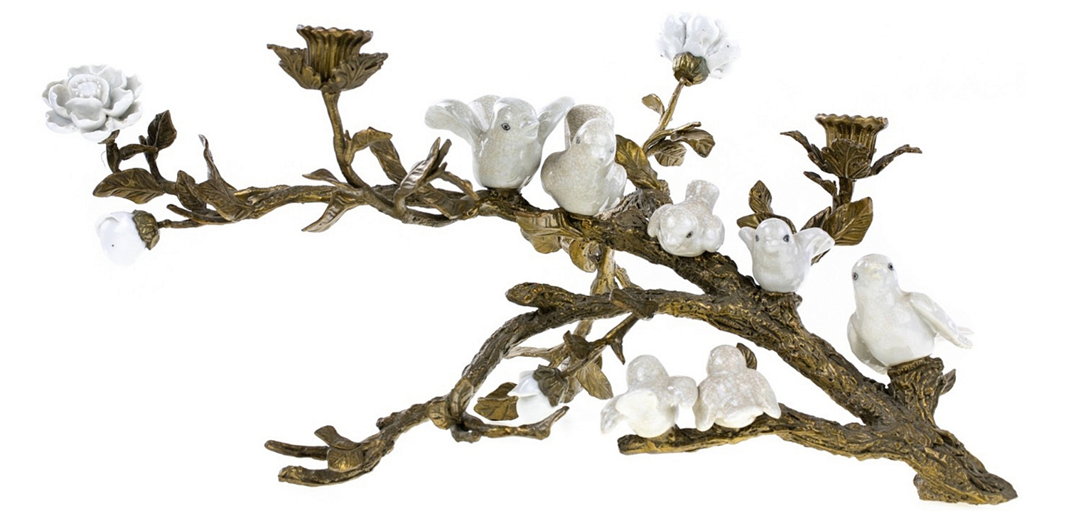Подсвечник Bronze Branch Candlestick Подсвечник Bronze Branch Candlestick - Loft-Concept в Барнауле