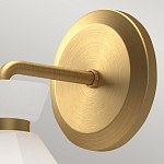 Бра с белым конусным плафоном из стекла Alora Mood варинант исполнения - 6 | Loft Concept в Барнауле