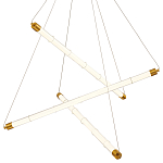 Светодиодная люстра Trumpet Tube Brass  варинант исполнения - 1 | Loft Concept в Барнауле