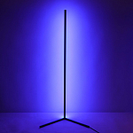 Торшер черного цвета на угловом основании Arteriors варинант исполнения - 5 | Loft Concept в Барнауле