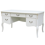 Письменный стол в стиле прованс Montmartre Provence White Desk варинант исполнения - 1 | Loft Concept в Барнауле