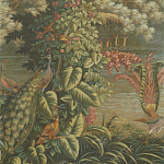 Обои ручная роспись Le Brésil Brume варинант исполнения - 4 | Loft Concept в Барнауле