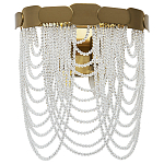 Бра с хрустальными подвесками Riche Crystal Metal Wall Lamp варинант исполнения - 1 | Loft Concept в Барнауле