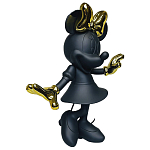 Статуэтка Минни Маус черного и золотого цвета Minnie Mouse Black&Gold Figurine  варинант исполнения - 4 | Loft Concept в Барнауле