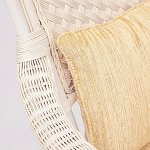 Комплект уличной мебели из ротанга Eloise белый варинант исполнения - 5 | Loft Concept в Барнауле