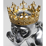 Статуэтка обезьяна в короне серебряная Golden Monkey варинант исполнения - 3 | Loft Concept в Барнауле