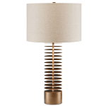 Настольная лампа с корпусом из металлических дисков Skyscraper варинант исполнения - 2 | Loft Concept в Барнауле