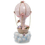 Статуэтка фарфоровая музыкальная Девочка на воздушном шаре Charming Statuette варинант исполнения - 1 | Loft Concept в Барнауле
