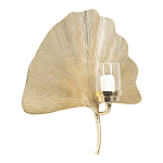 Большой Настенный Подсвечник золотой Лист Пальмы варинант исполнения - 2 | Loft Concept в Барнауле