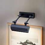 Светильник для картин с призматическим плафоном и двойными регулируемыми шарнирами Elstead Lighting варинант исполнения - 36 | Loft Concept в Барнауле